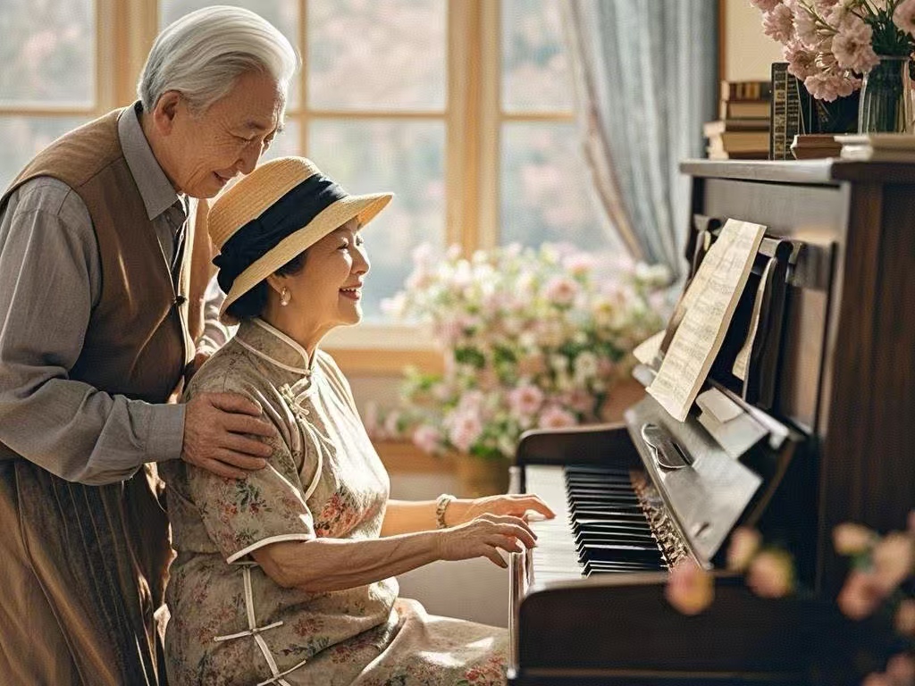 震惊！弹钢琴竟成预防老年痴呆新妙招✨