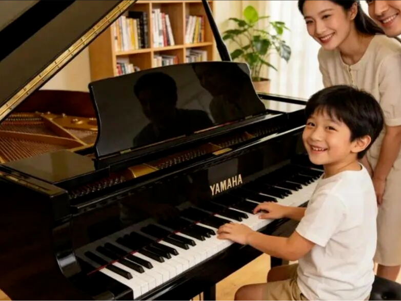 鸡娃不如鸡琴！花杂牌钱买日本二手，孩子听音更灵