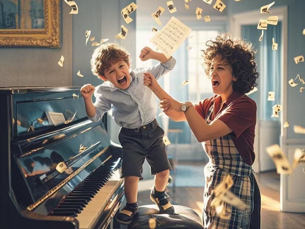 🎹 琴妈血泪史：3个动作毁掉孩子钢琴兴趣！你中招了吗？