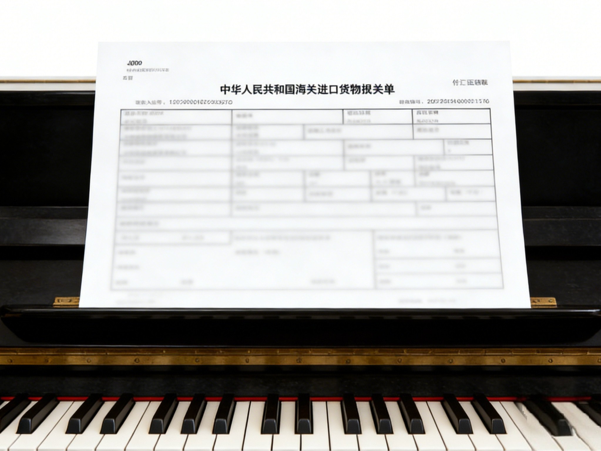 2026二手钢琴避坑｜新手必看，认准海关报关单选日本琴