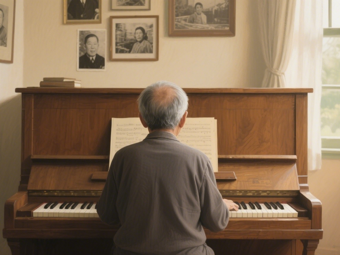 爸妈退休生活少点闷？这台日本二手钢琴让日子活起来！