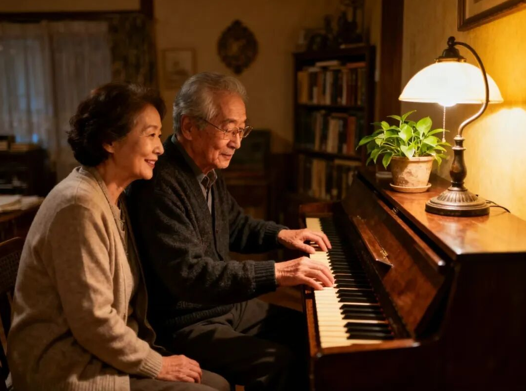 老年人学琴热潮来袭！日本二手钢琴到底适配吗？