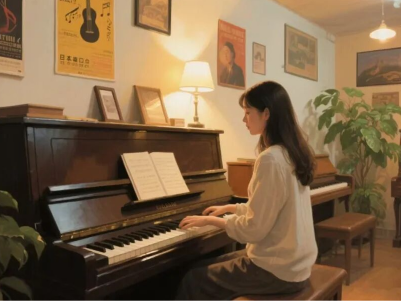 年轻人第一台钢琴：不追新只玩vintage，日本二手琴藏高级感